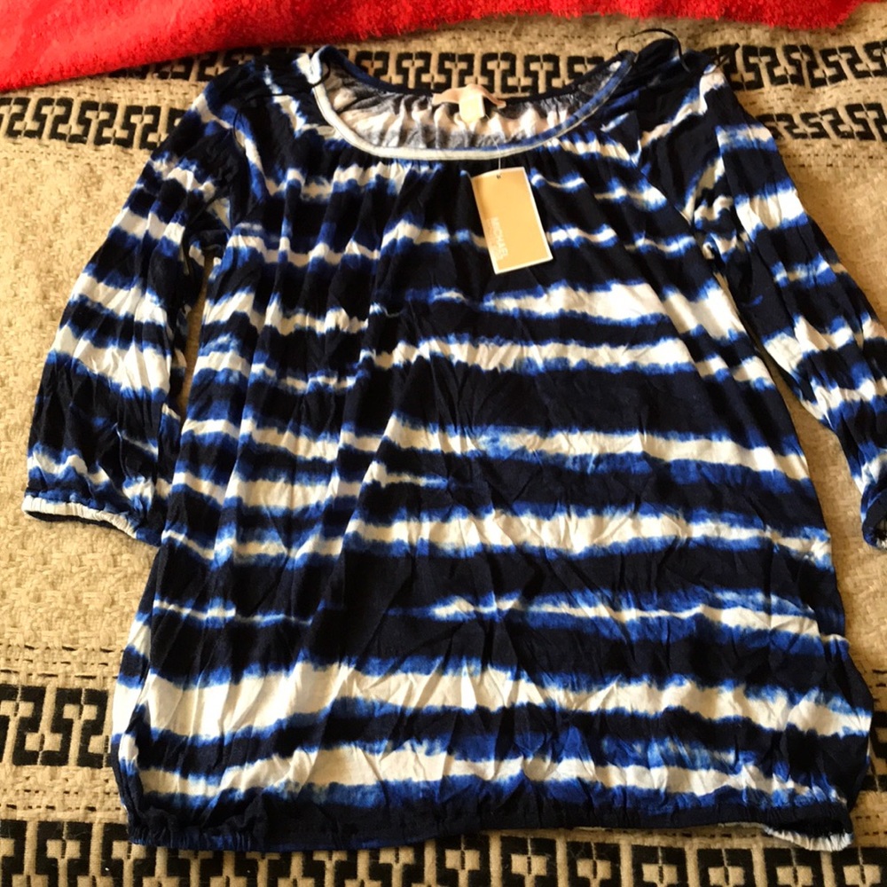 Brand new Michael Kors Tie Dye top